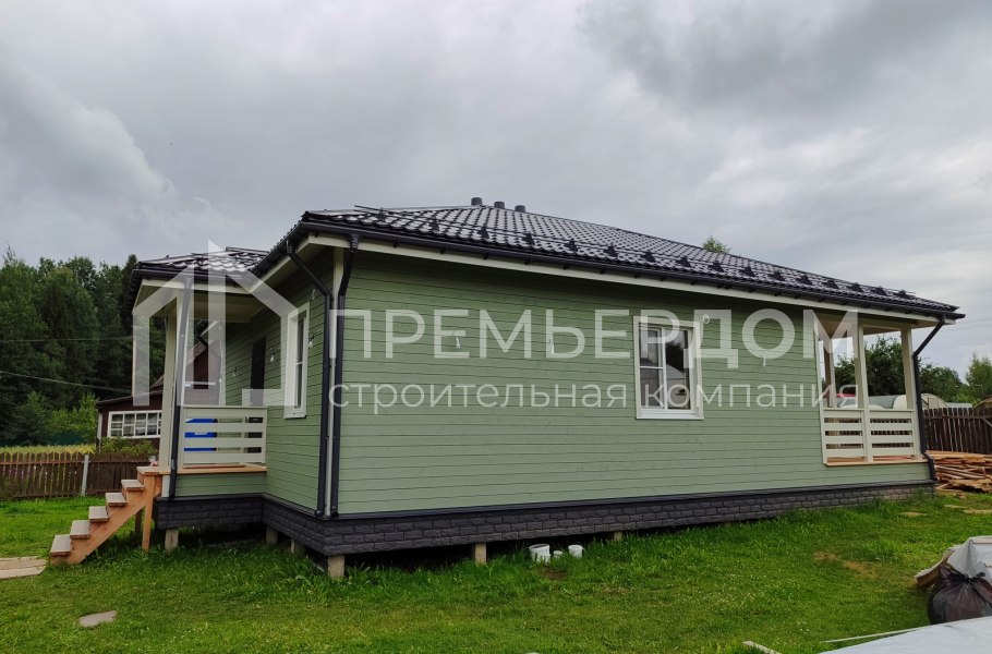 Фото со стройплощадок - Каркасный дом 8,5х12 м.