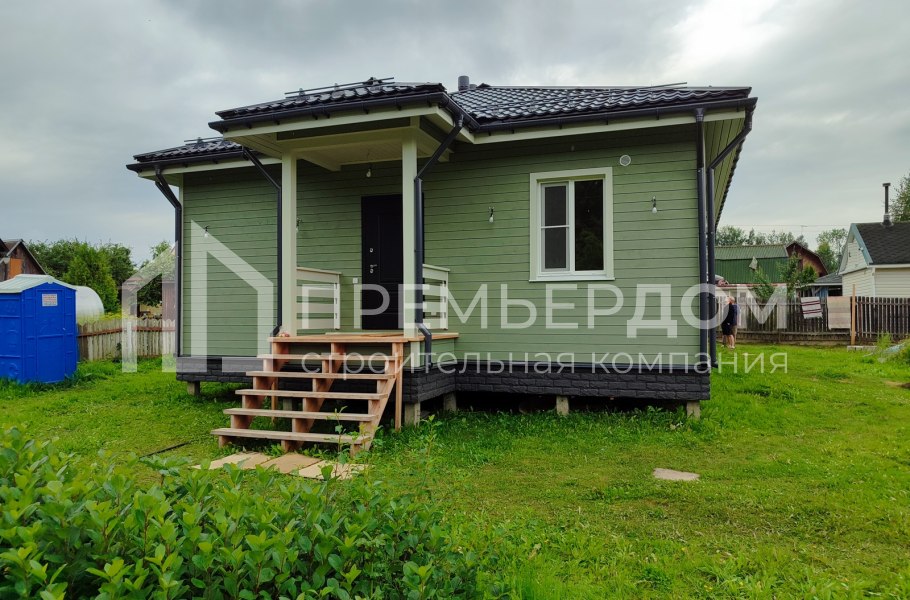 Фото со стройплощадок - Каркасный дом 8,5х12 м.