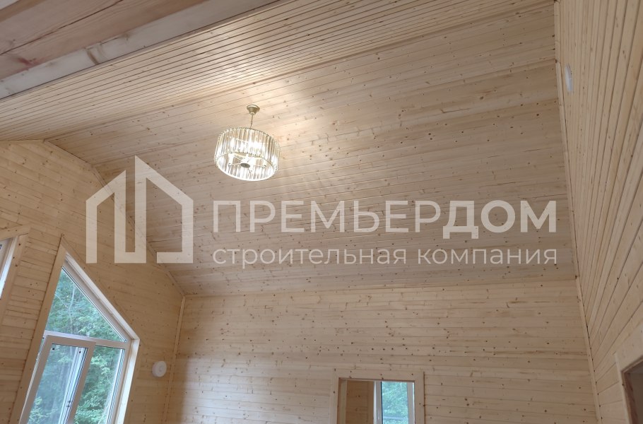 Фото со стройплощадок - Каркасный дом 8х10 м.
