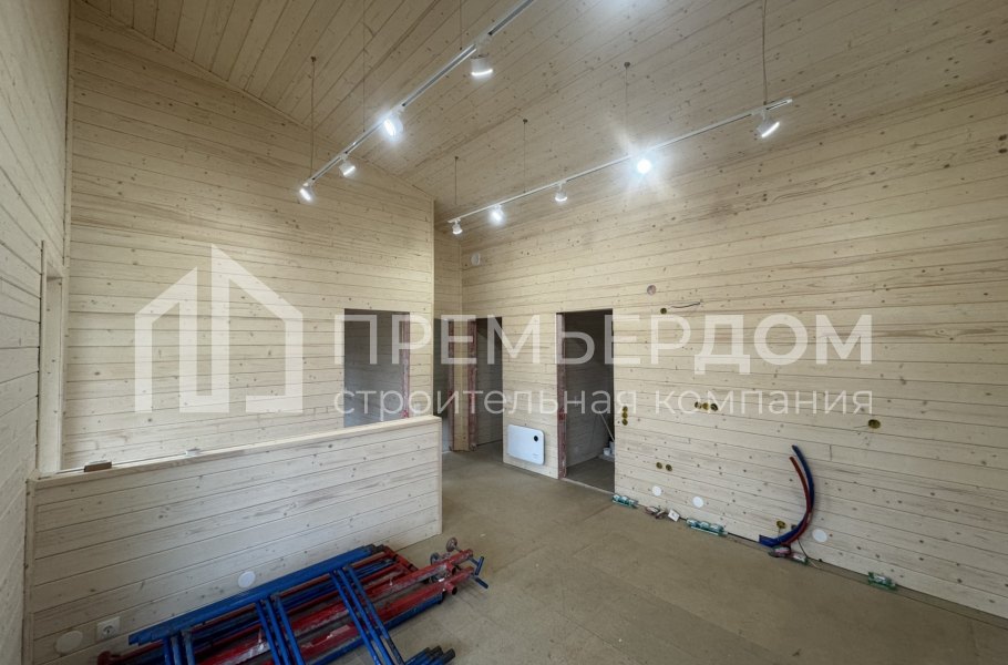 Фото со стройплощадок - Каркасный дом 10х11 м.