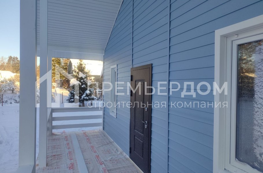 Фото со стройплощадок - Каркасный дом 7,5х12 м. 