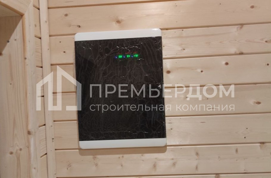 Фото со стройплощадок - Каркасный дом 11,7х11,5 м.