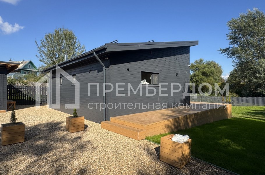 Фото со стройплощадок - Каркасный дом 10х11 м.