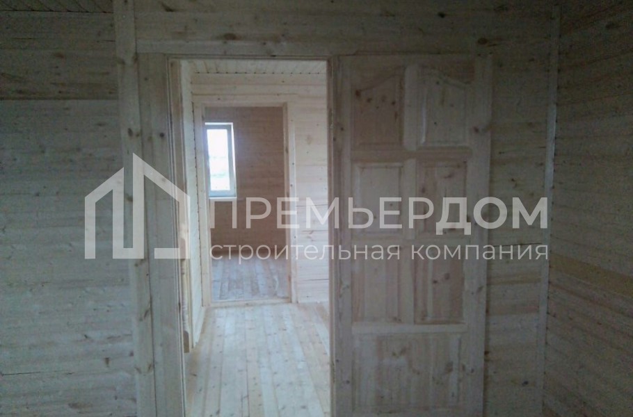 Фото со стройплощадок - Каркасный дом 8х11,5 м.