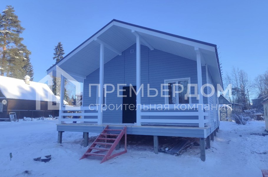 Фото со стройплощадок - Каркасный дом 7,5х12 м. 