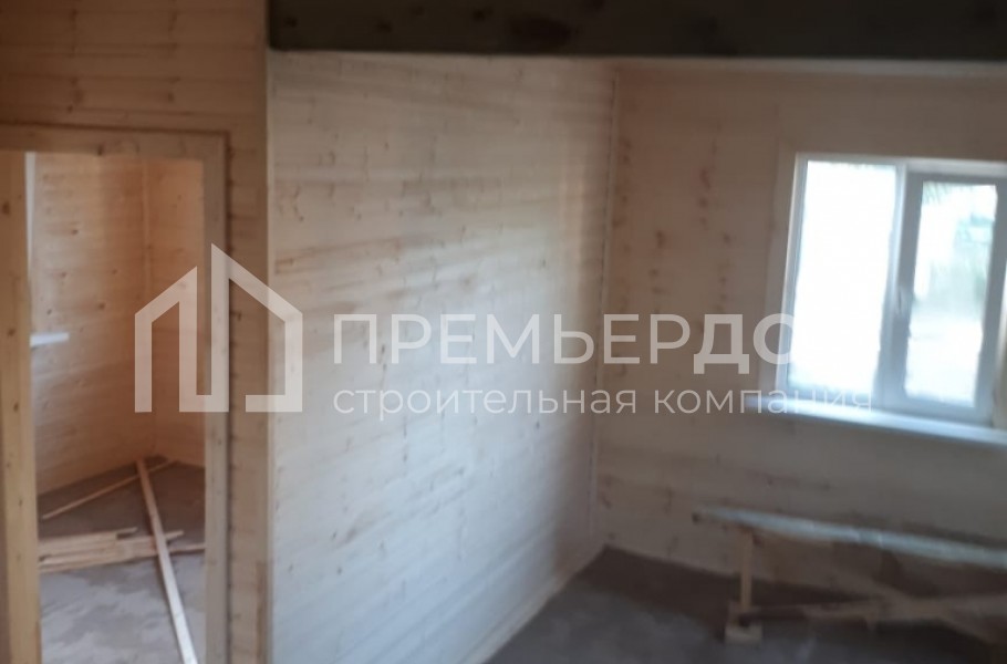 Фото со стройплощадок - Каркасный дом 6х6 м.