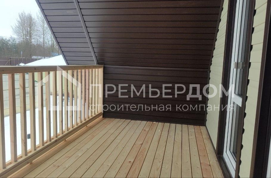 Фото со стройплощадок - Каркасный дом 8х11 м.