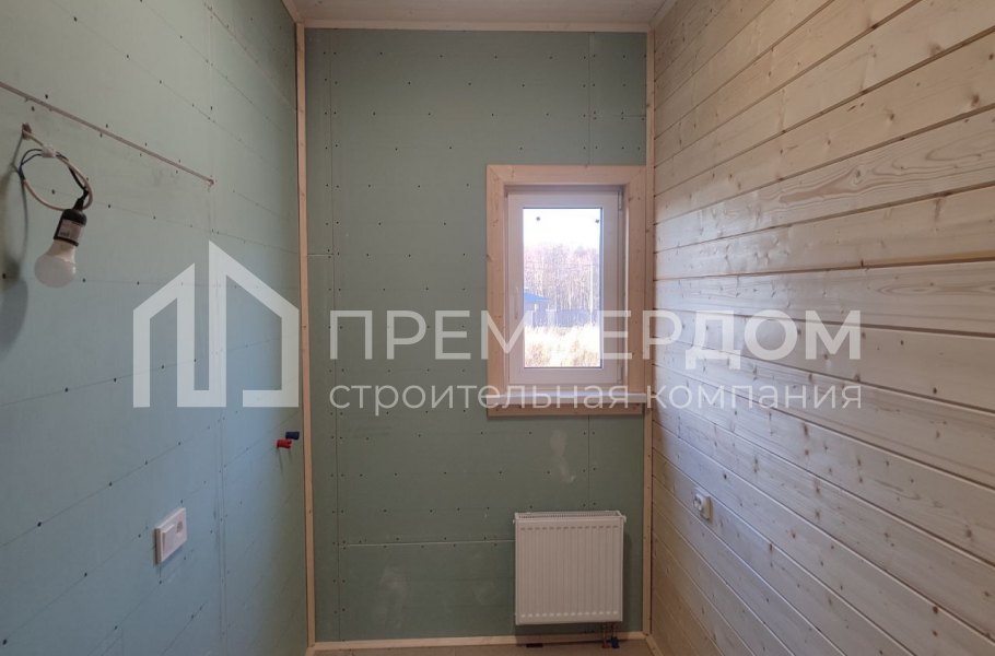 Фото со стройплощадок - Каркасный дом 11,7х11,5 м.