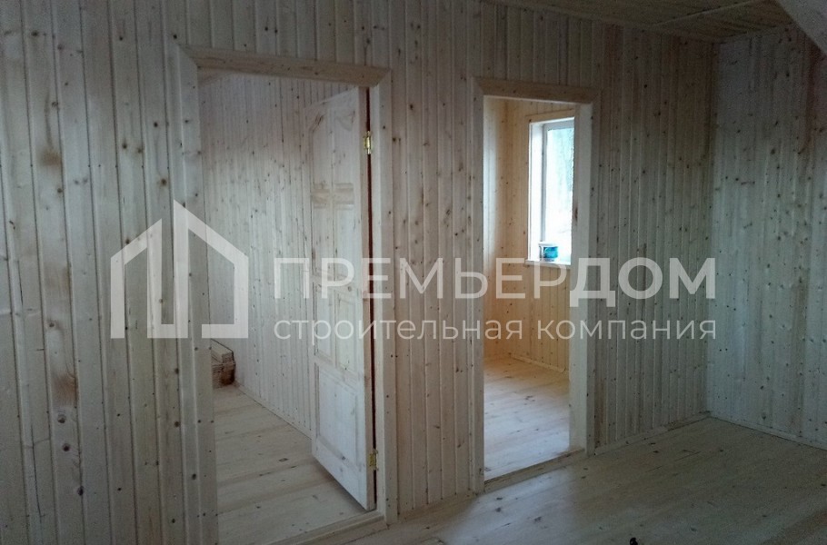 Фото со стройплощадок - Каркасный дом 6х10 м.