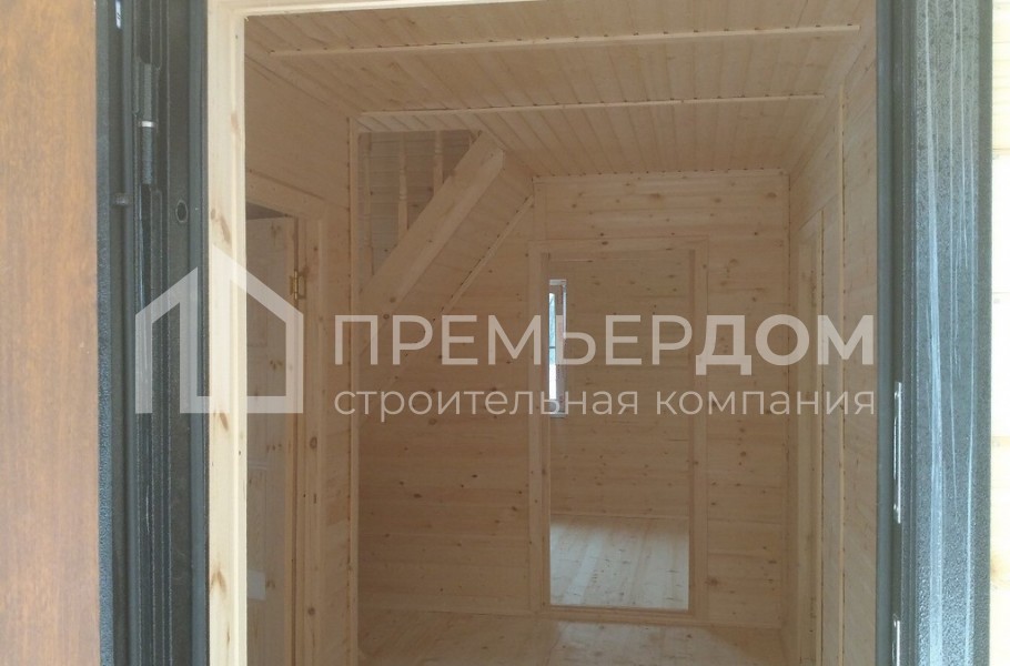 Фото со стройплощадок - Каркасный дом 7,5×10,5 м.