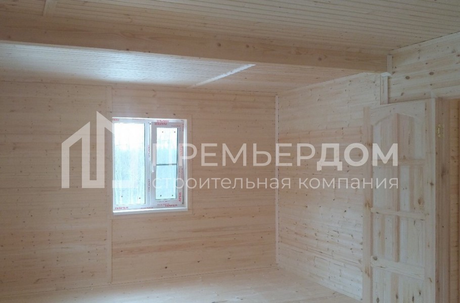 Фото со стройплощадок - Каркасный дом 7,5×10,5 м.