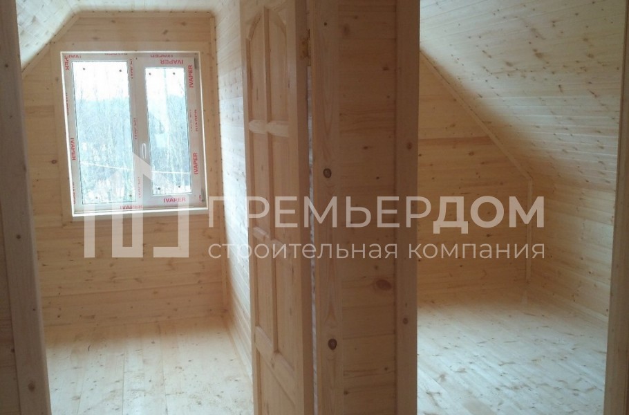 Фото со стройплощадок - Каркасный дом 7,5×10,5 м.