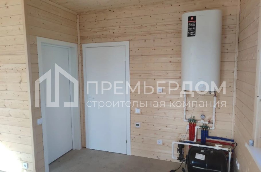 Фото со стройплощадок - Каркасный дом 8х10 м. 