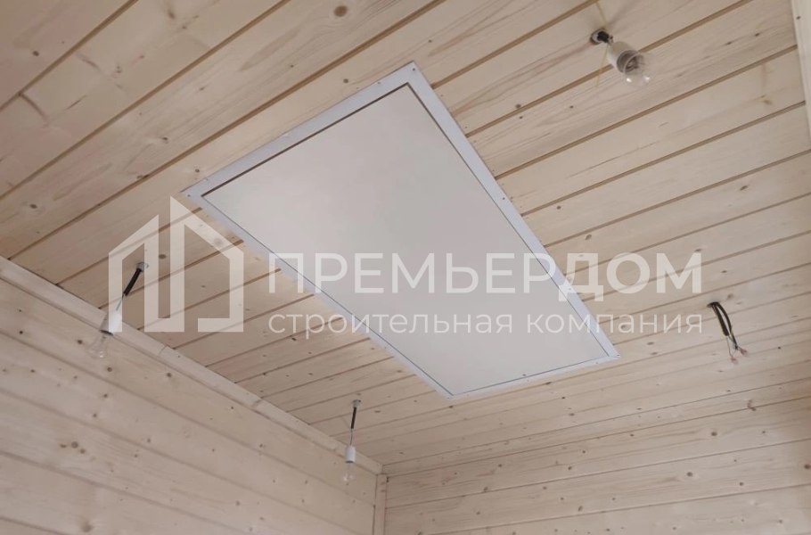 Фото со стройплощадок - Каркасный дом 8х10 м. 