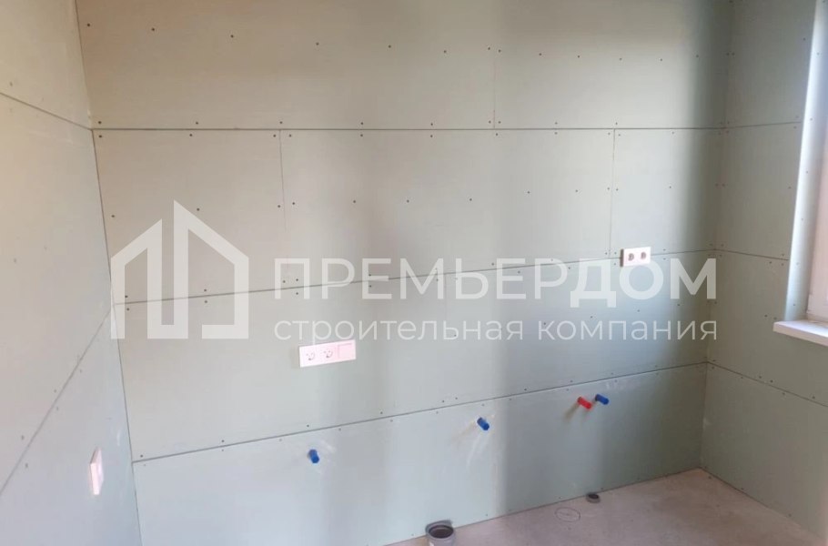 Фото со стройплощадок - Каркасный дом 8х10 м. 