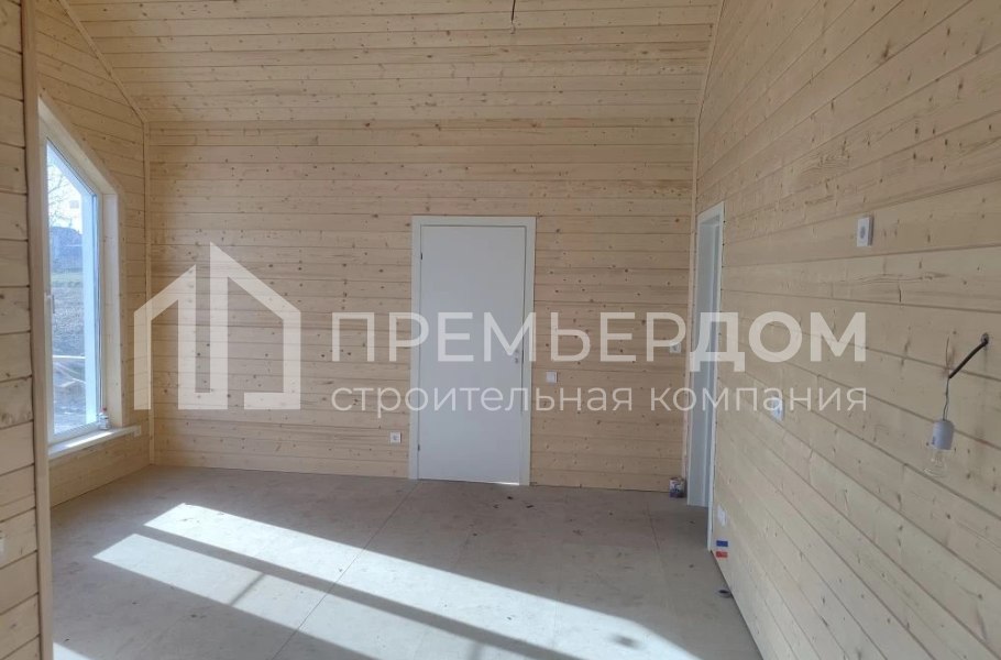 Фото со стройплощадок - Каркасный дом 8х10 м. 