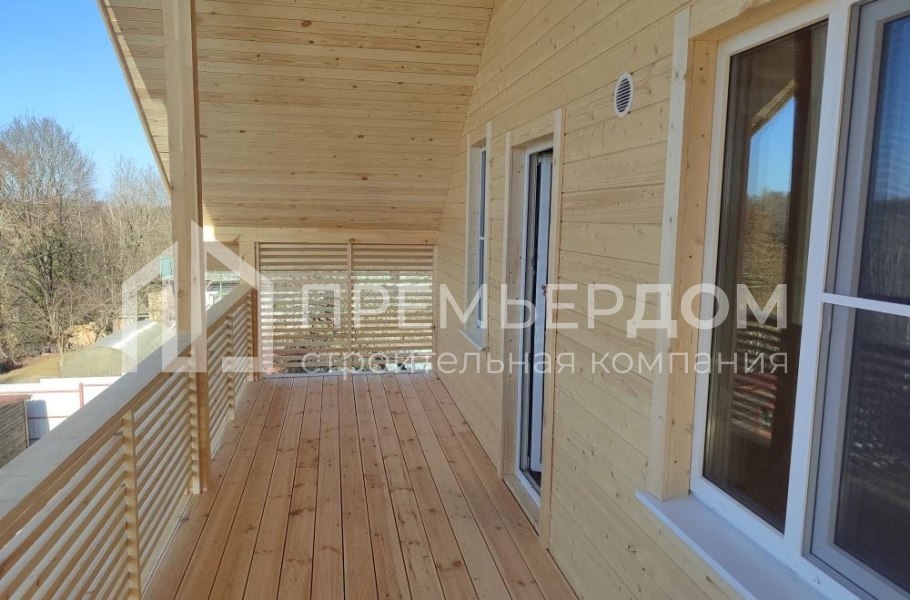 Фото со стройплощадок - Каркасный дом 8х11 м.