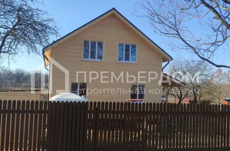 Фото со стройплощадок - Каркасный дом 8х11 м.