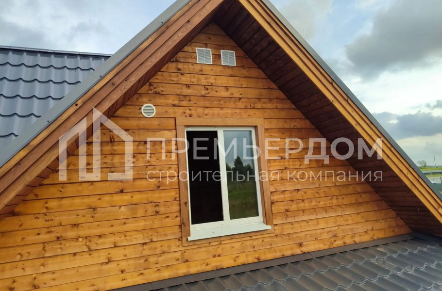 Фото со стройплощадок - Каркасный дом 7,5х10,5 м.