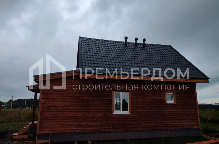 Фото со стройплощадок - Каркасный дом 7,5х10,5 м.