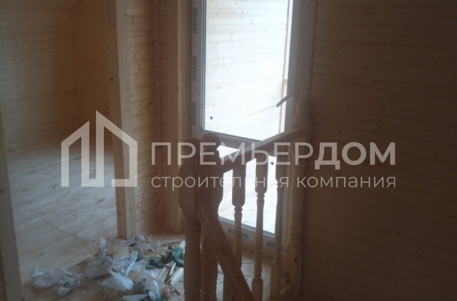 Фото со стройплощадок - Каркасный дом 6х6 м.