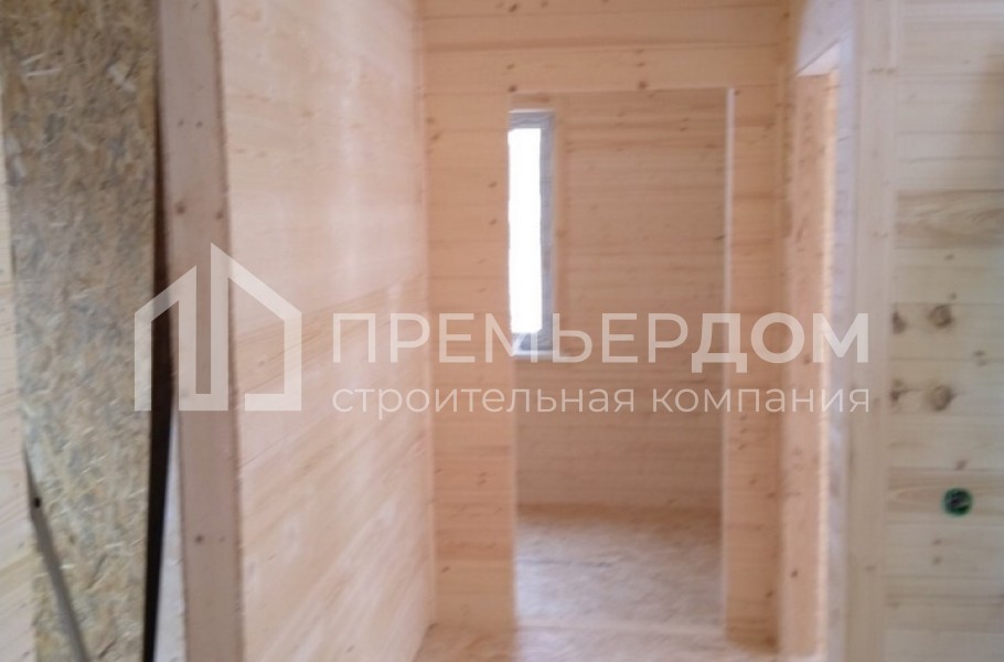 Фото со стройплощадок - Каркасный дом 7х12 м.