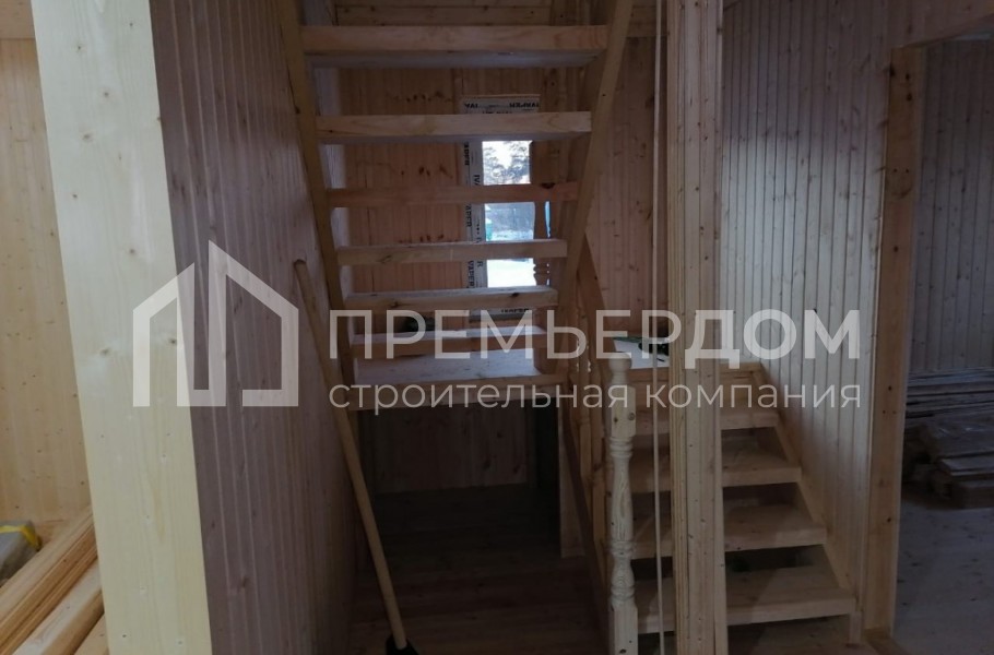 Фото со стройплощадок - Каркасный дом 9х11 м