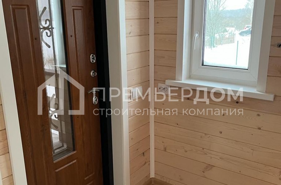 Фото со стройплощадок - Продается каркасный дом 85,3 м2 - по проекту К-35