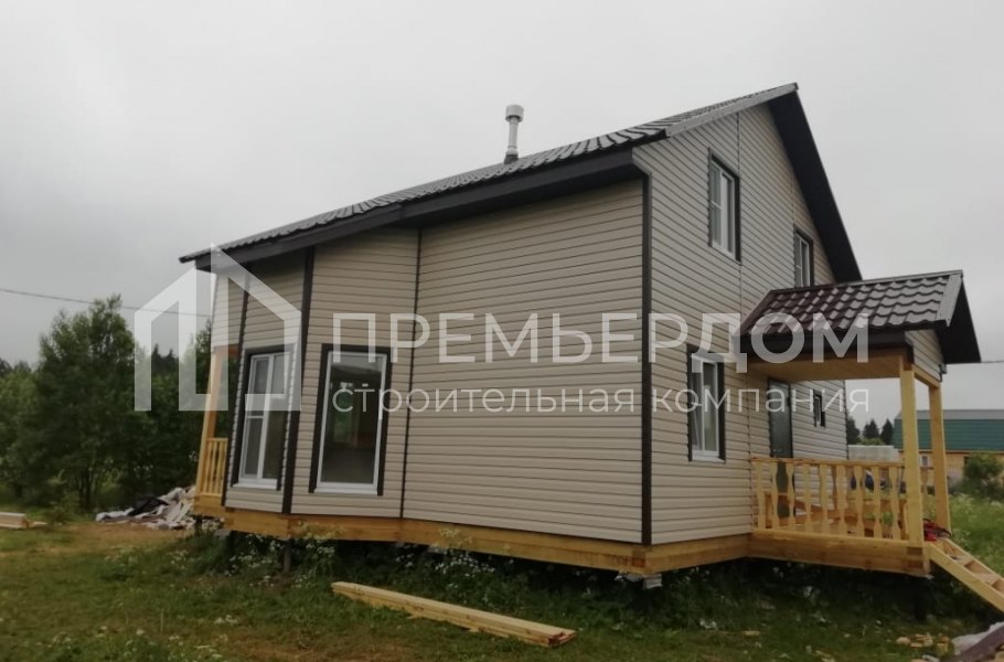 Фото со стройплощадок - Дом по проекту К-126