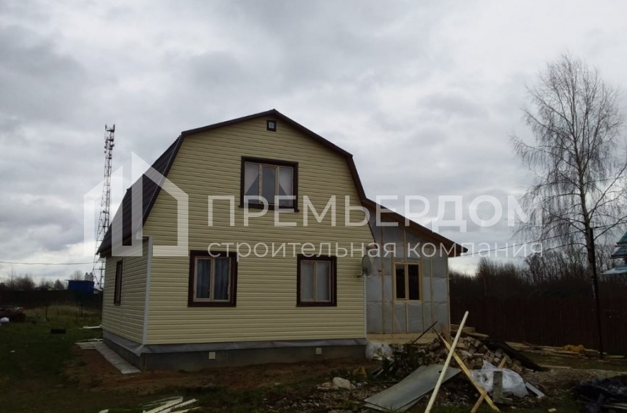 Фото со стройплощадок - Пристройка к дому 6х8 м. 