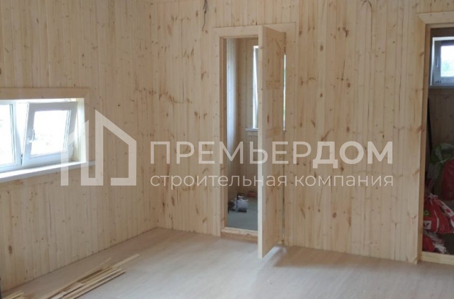 Фото со стройплощадок - Каркасный дом 7х8 м.