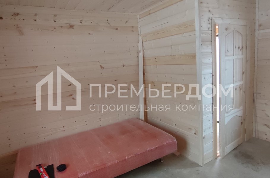 Фото со стройплощадок - Каркасная баня 4,5х6,5 м.