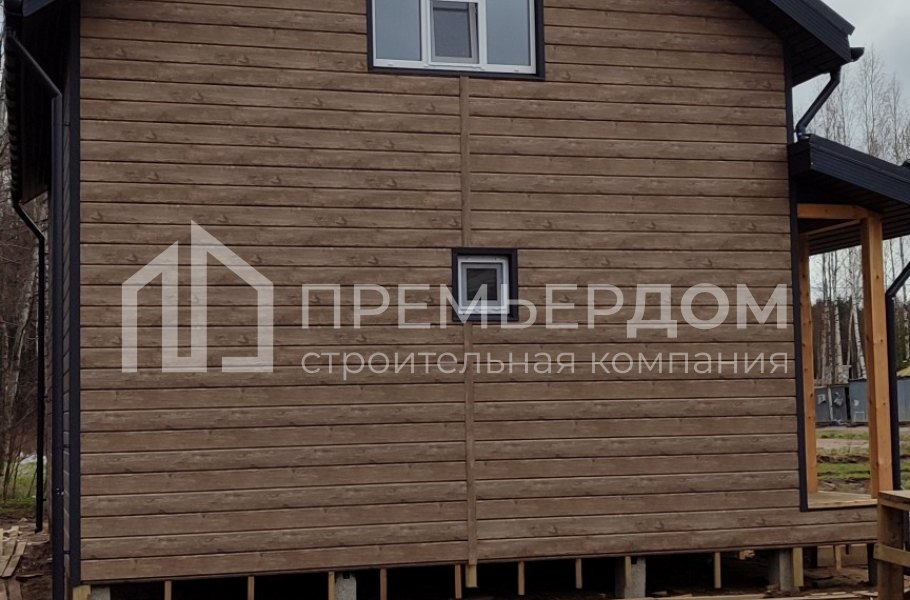 Фото со стройплощадок - Каркасный дом 7х11 м.