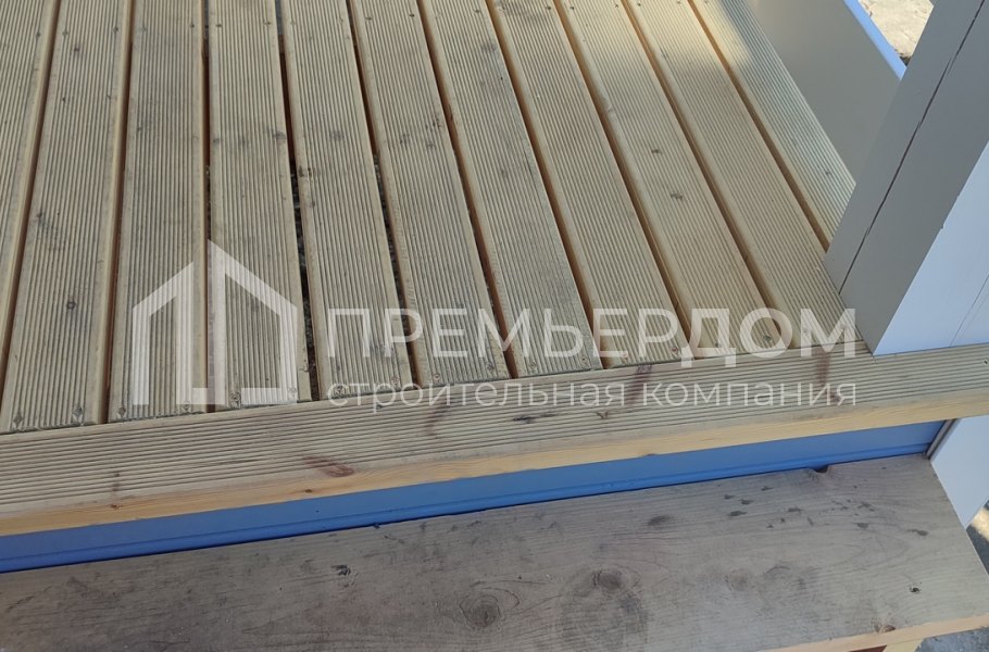 Фото со стройплощадок - Каркасный дом 8х10 м.