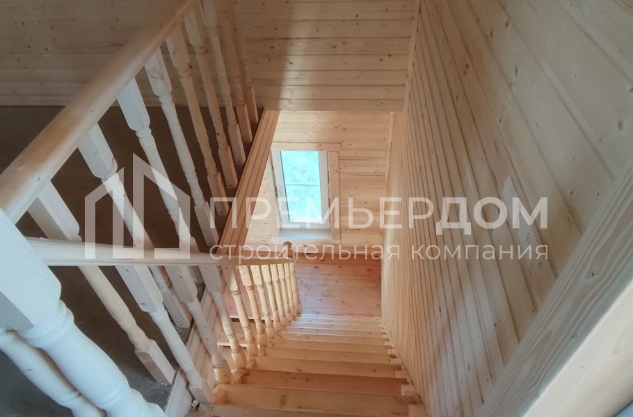 Фото со стройплощадок - Каркасный дом 8х8 м.