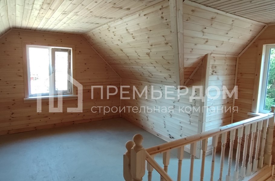 Фото со стройплощадок - Каркасный дом 6х8 м.