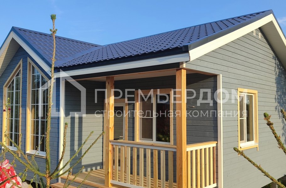 Фото со стройплощадок - Каркасный дом 7,5х10 м.