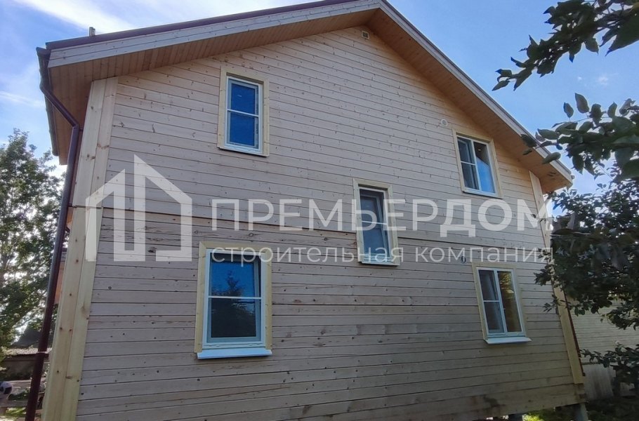 Фото со стройплощадок - Каркасный дом 7,5х9,5 м.