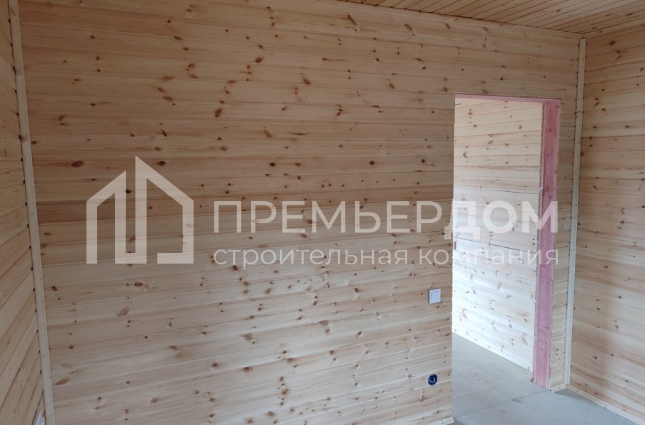 Фото со стройплощадок - Каркасный дом 8х9,5 м.