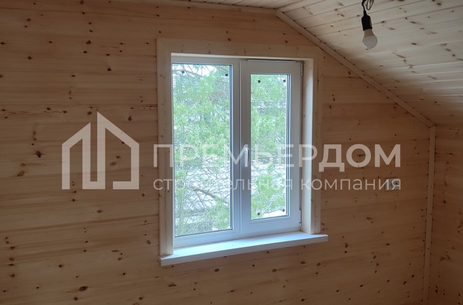 Фото со стройплощадок - Каркасный дом 8х9,5 м.