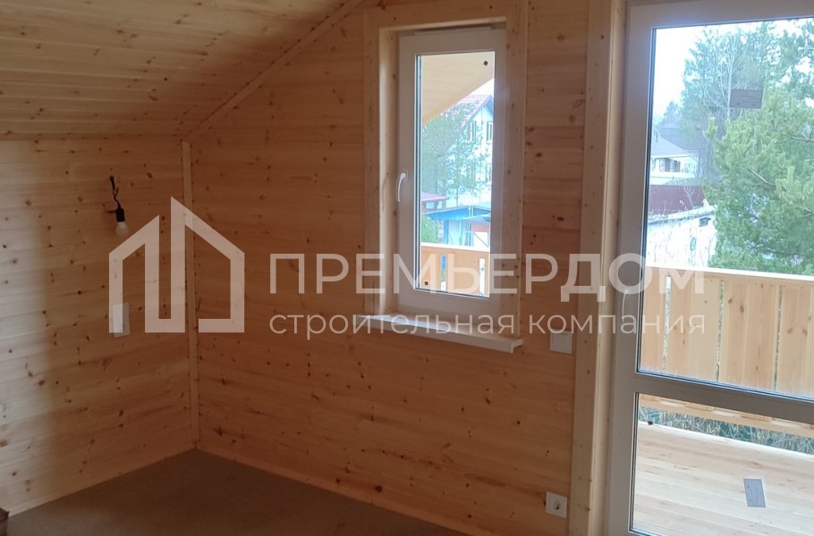 Фото со стройплощадок - Каркасный дом 8х9,5 м.