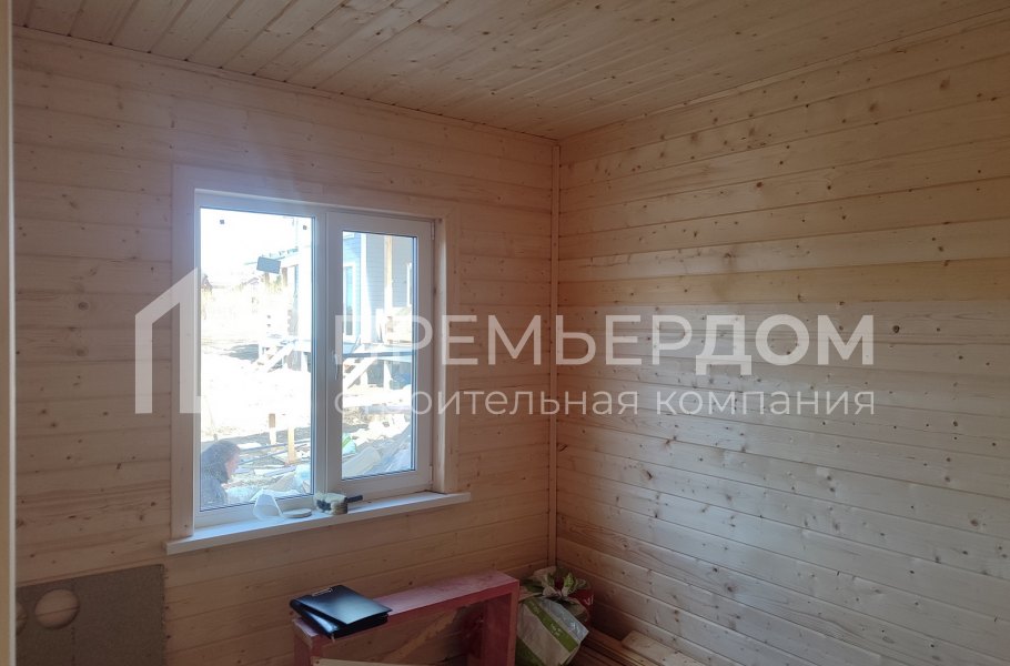 Фото со стройплощадок - Каркасный дом 7,5х10 м.