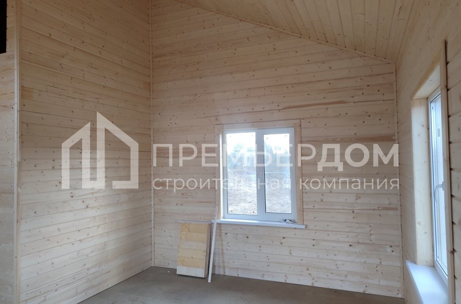 Фото со стройплощадок - Каркасный дом 7,5х10 м.