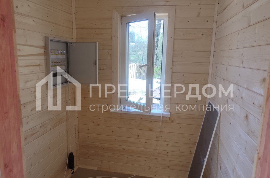 Фото со стройплощадок - Каркасный дом 9х13 м.