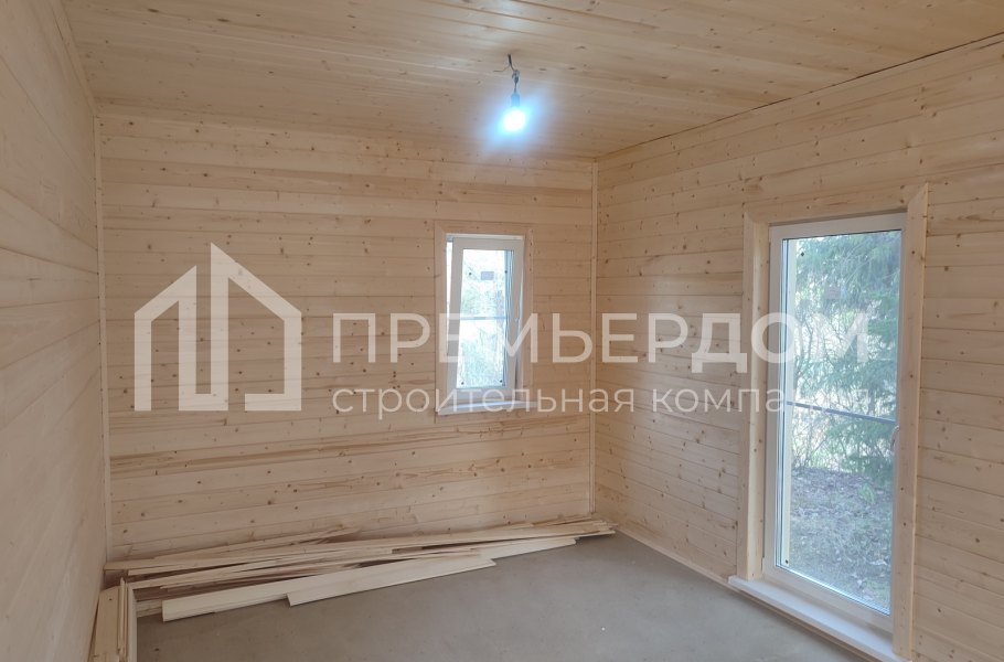 Фото со стройплощадок - Каркасный дом 9х13 м.