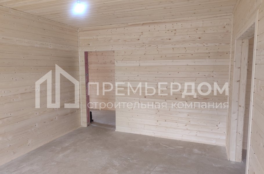 Фото со стройплощадок - Каркасный дом 9х13 м.