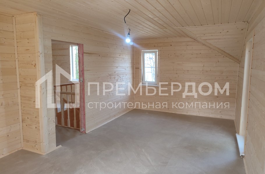 Фото со стройплощадок - Каркасный дом 9х13 м.