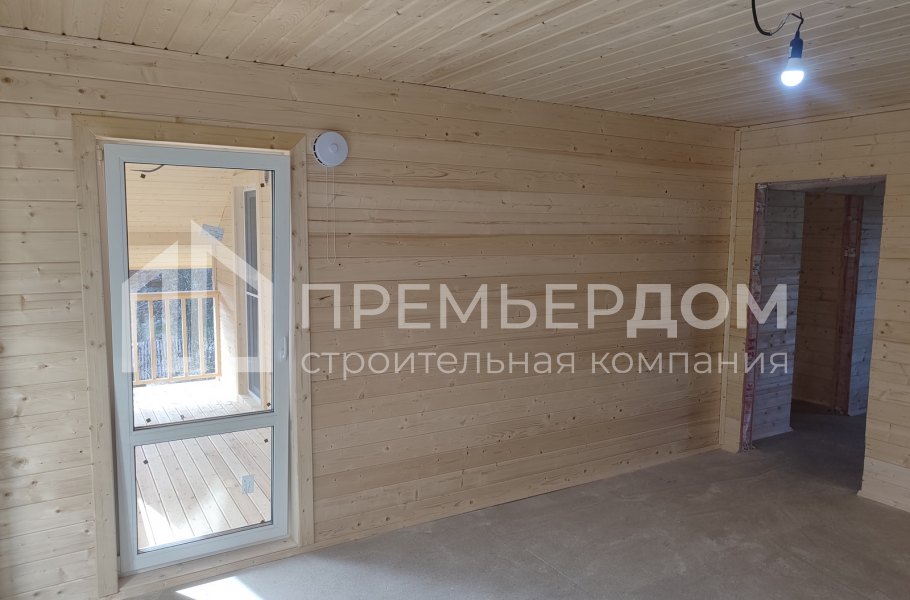 Фото со стройплощадок - Каркасный дом 9х13 м.