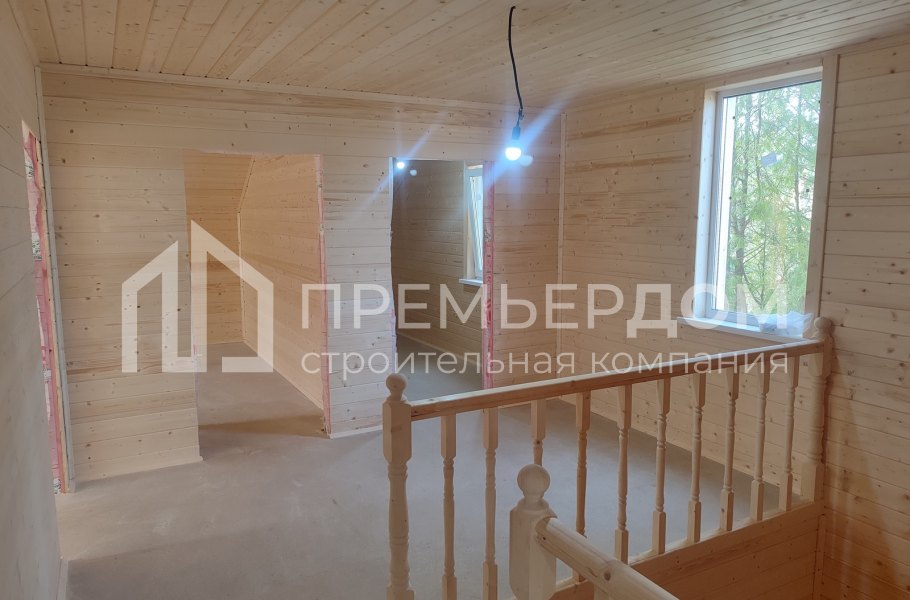 Фото со стройплощадок - Каркасный дом 9х13 м.