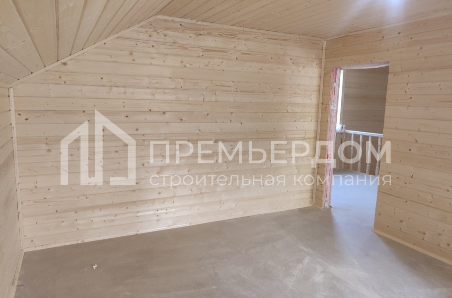 Фото со стройплощадок - Каркасный дом 9х13 м.